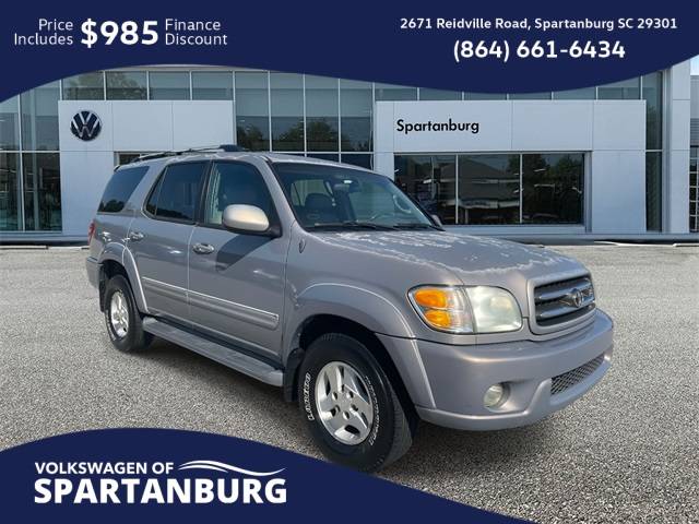 2001 Toyota Sequoia Limited — SUV — 208,518 mi — Spartanburg, SC