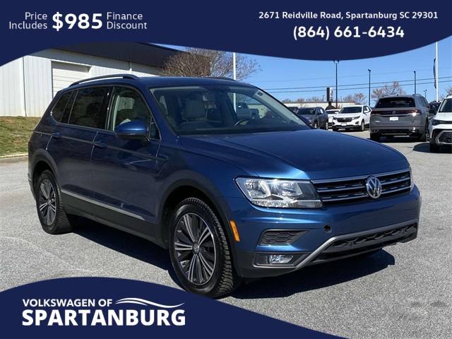 2019 Volkswagen Tiguan SEL — SUV — 84,533 mi — Spartanburg, SC