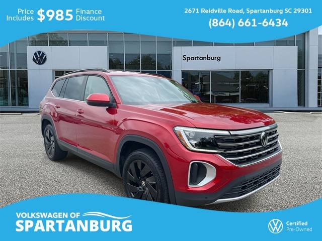 2024 Volkswagen Atlas SE with Technology — SUV — 11,483 mi — Spartanburg, SC