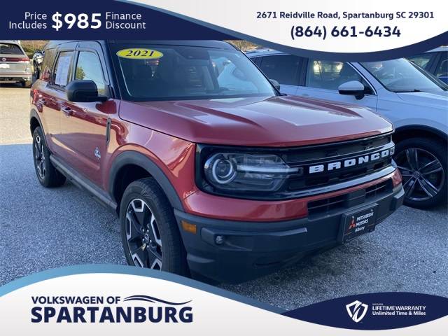 2021 Ford Bronco Sport Outer Banks — SUV — 64,984 mi — Spartanburg, SC