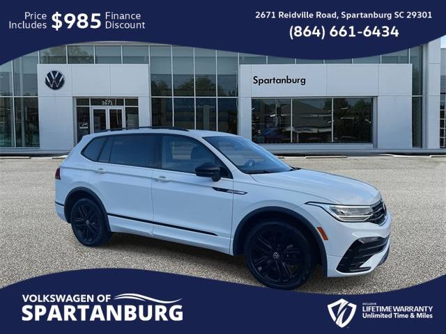 2022 Volkswagen Tiguan SE R-Line Black — SUV — 36,086 mi — Spartanburg, SC