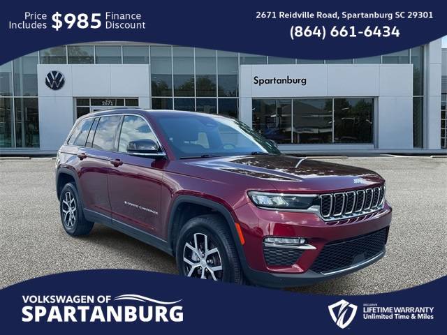 2024 Jeep Grand Cherokee Limited — SUV — 27,721 mi — Spartanburg, SC