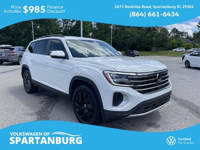 2024 Volkswagen Atlas SE with Technology — SUV — 8,884 mi — Spartanburg, SC