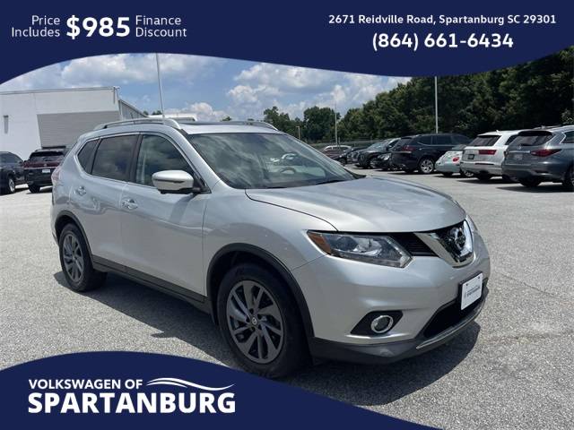 2016 Nissan Rogue SL — SUV — 113,183 mi — Spartanburg, SC