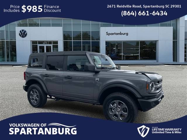 2024 Ford Bronco Big Bend — SUV — 3,663 mi — Spartanburg, SC