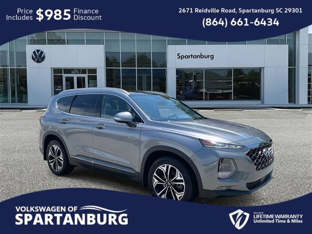 2020 Hyundai Santa Fe Limited — SUV — 51,551 mi — Spartanburg, SC