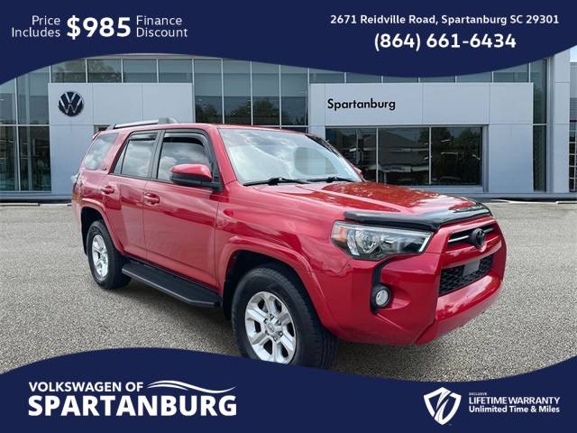 2020 Toyota 4Runner SR5 — SUV — 74,813 mi — Spartanburg, SC