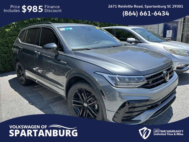 2022 Volkswagen Tiguan SE R-Line Black — SUV — 70,057 mi — Spartanburg, SC