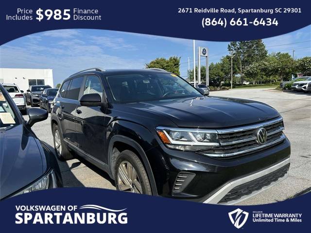 2021 Volkswagen Atlas SEL — SUV — 31,841 mi — Spartanburg, SC