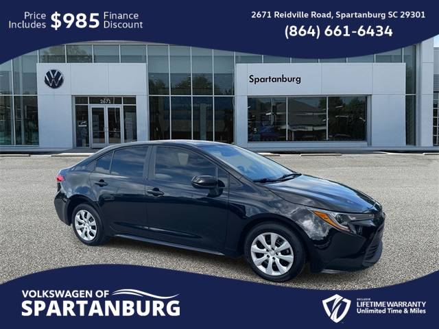 2024 Toyota Corolla LE — Sedan — 17,992 mi — Spartanburg, SC