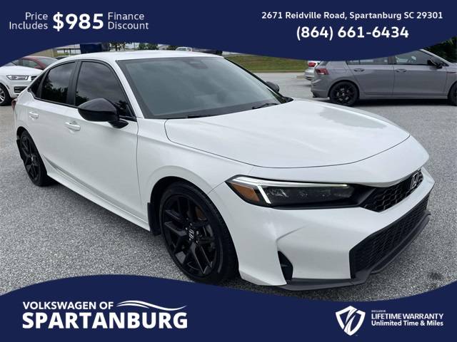 2025 Honda Civic Sport — Sedan — 8,071 mi — Spartanburg, SC