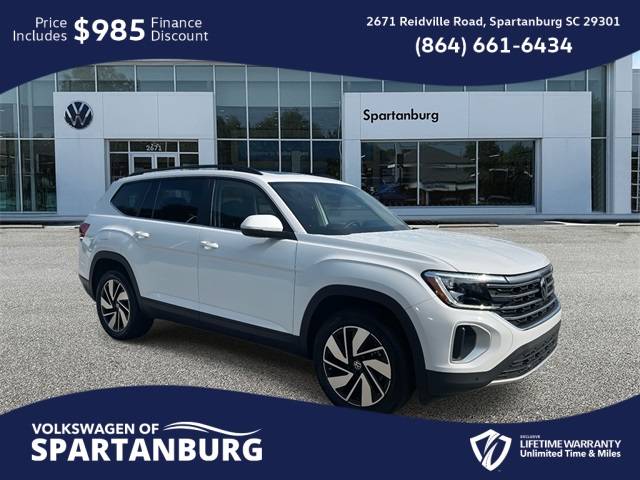 2024 Volkswagen Atlas SE with Technology — SUV — 12,836 mi — Spartanburg, SC