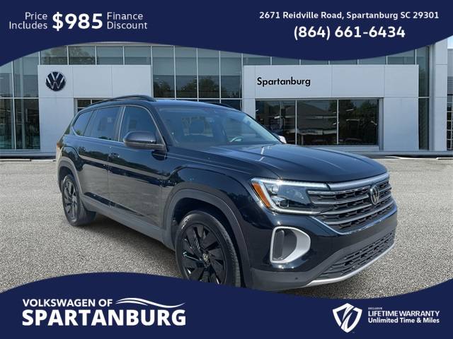 2024 Volkswagen Atlas SE with Technology — SUV — 17,724 mi — Spartanburg, SC