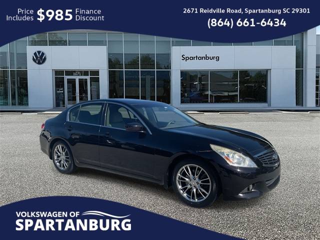 2012 INFINITI G G37 — Sedan — 147,424 mi — Spartanburg, SC