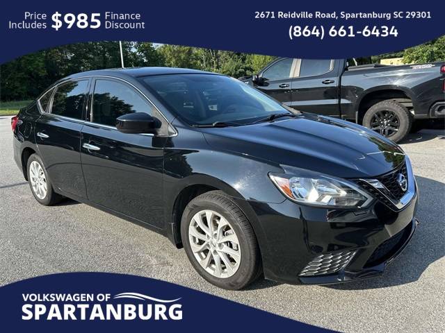 2019 Nissan Sentra SV — Sedan — 66,991 mi — Spartanburg, SC