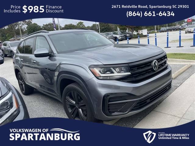 2021 Volkswagen Atlas SE with Technology R-Line — SUV — 62,372 mi — Spartanburg, SC