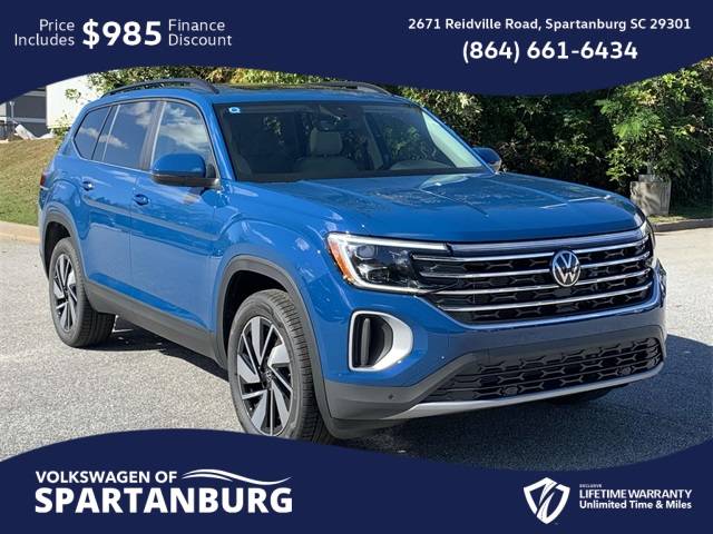 2025 Volkswagen Atlas SE with Technology — SUV — 9,569 mi — Spartanburg, SC