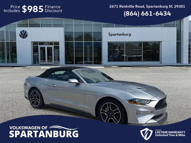 2021 Ford Mustang EcoBoost Premium — Convertible — 60,102 mi — Spartanburg, SC
