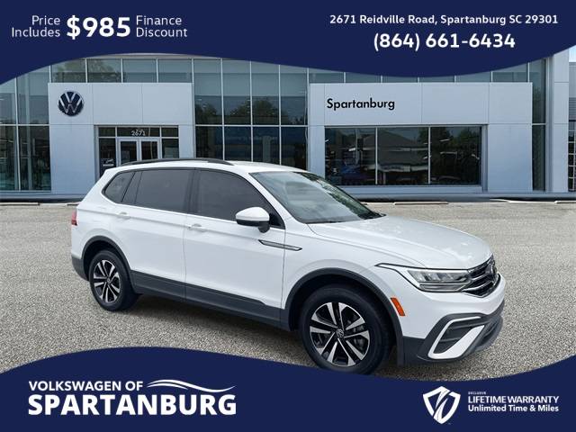 2022 Volkswagen Tiguan S — SUV — 31,527 mi — Spartanburg, SC