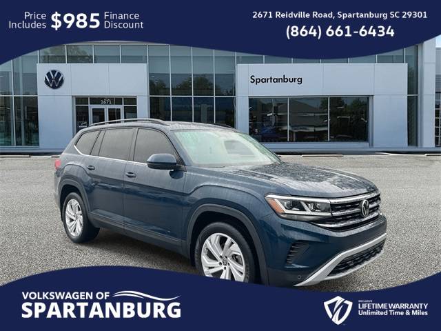 2021 Volkswagen Atlas SE with Technology — SUV — 49,390 mi — Spartanburg, SC