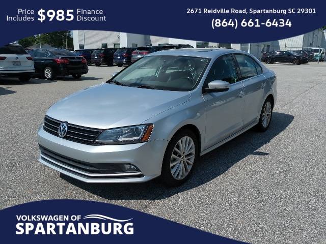 2015 Volkswagen Jetta 1.8T SE — Sedan — 143,437 mi — Spartanburg, SC