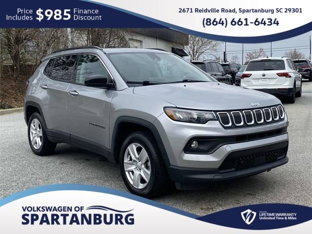 2022 Jeep Compass Latitude — SUV — 79,046 mi — Spartanburg, SC