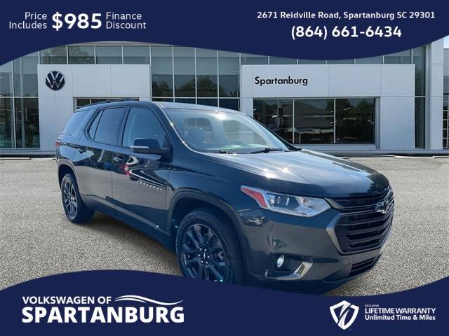 2021 Chevrolet Traverse RS — SUV — 61,953 mi — Spartanburg, SC