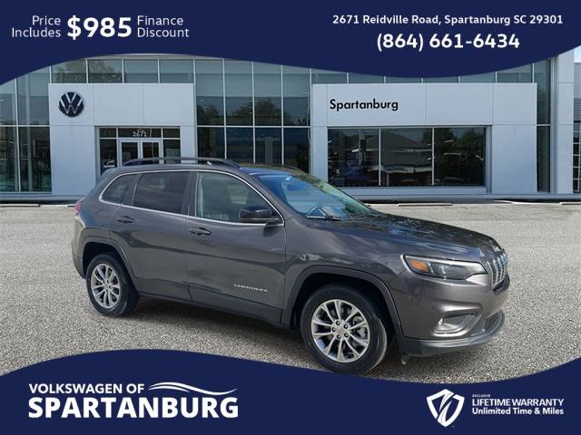 2022 Jeep Cherokee Latitude Lux — SUV — 74,629 mi — Spartanburg, SC