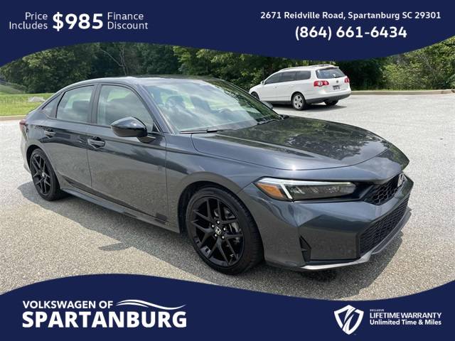 2025 Honda Civic Sport — Sedan — 11,479 mi — Spartanburg, SC