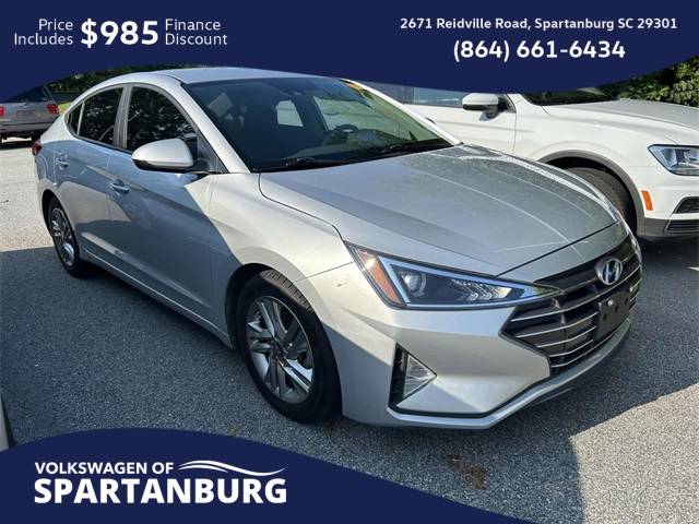 2019 Hyundai Elantra SEL — Sedan — 116,223 mi — Spartanburg, SC