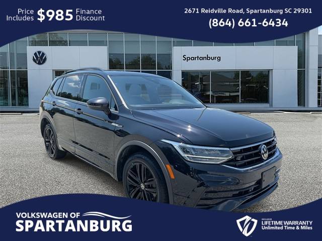 2022 Volkswagen Tiguan SE R-Line Black — SUV — 27,492 mi — Spartanburg, SC