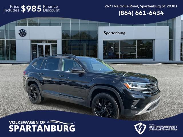 2022 Volkswagen Atlas SE with Technology — SUV — 31,076 mi — Spartanburg, SC