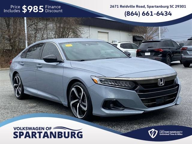 2021 Honda Accord Sport — Sedan — 70,999 mi — Spartanburg, SC
