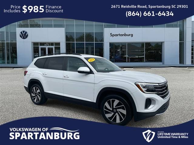 2024 Volkswagen Atlas SE with Technology — SUV — 29,409 mi — Spartanburg, SC