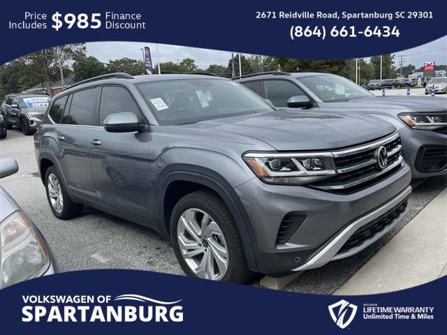 2022 Volkswagen Atlas SE with Technology — SUV — 40,438 mi — Spartanburg, SC