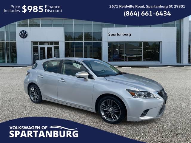 2015 Lexus CT CT 200h — Hatchback — 109,880 mi — Spartanburg, SC