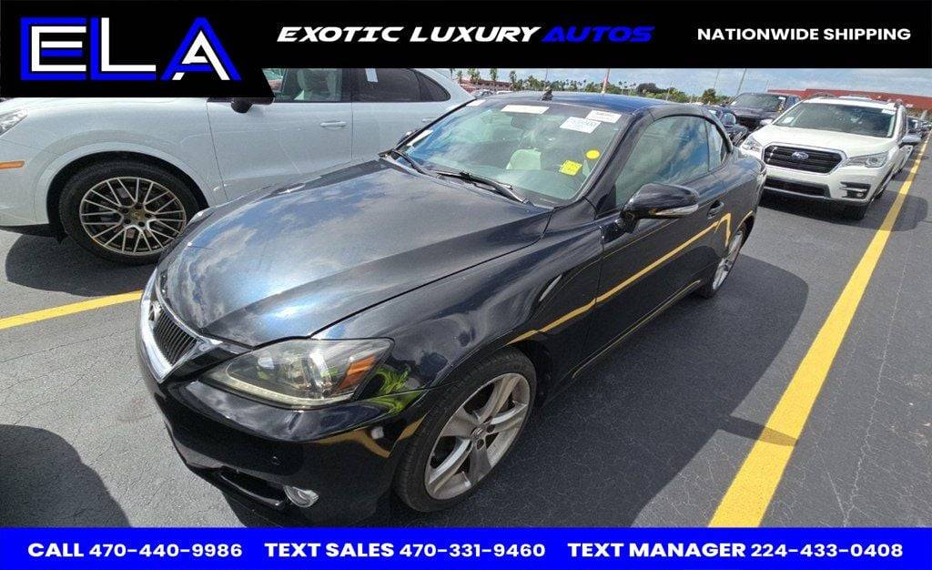 2012 Lexus IS IS 350C — Convertible — 93,535 mi — Gainsville, GA