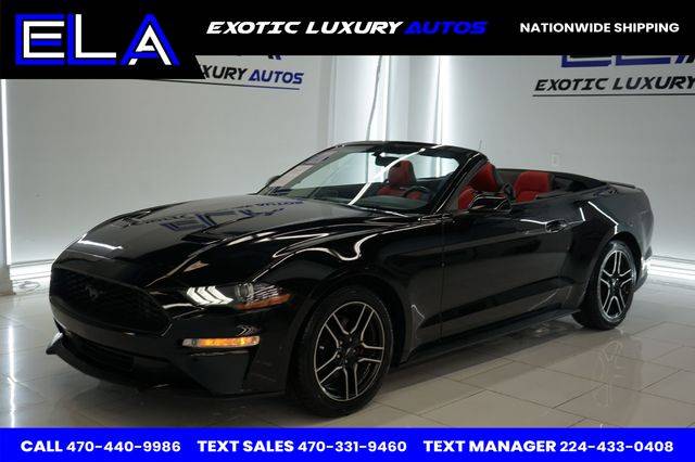 2018 Ford Mustang EcoBoost — Convertible — 104,443 mi — Gainsville, GA