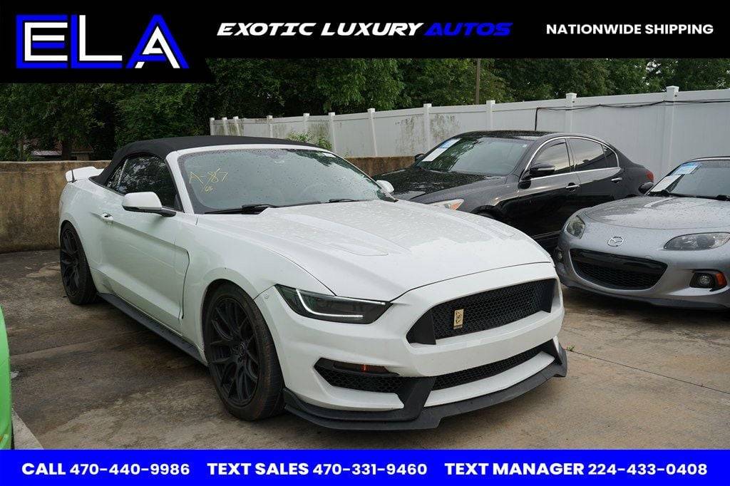 2017 Ford Mustang GT Premium — Convertible — 98,979 mi — Gainsville, GA