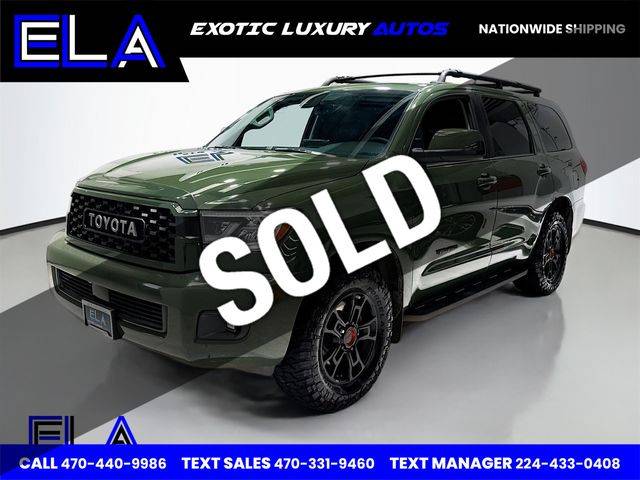 2020 Toyota Sequoia TRD Pro — SUV — 62,828 mi — Gainsville, GA