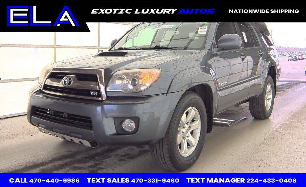 2007 Toyota 4Runner SR5 Sport — SUV — 102,529 mi — Gainsville, GA