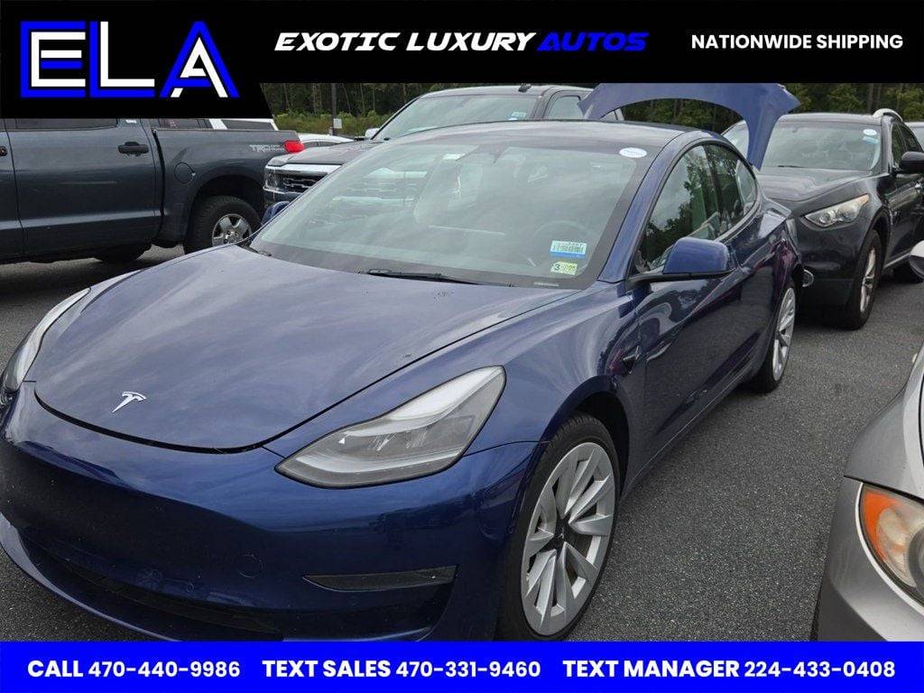2022 Tesla Model 3 Standard Range Plus — Sedan — 38,565 mi — Gainsville, GA