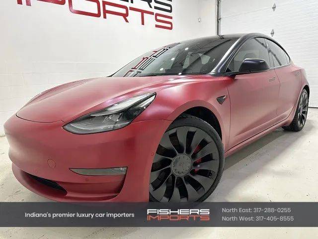 2022 Tesla Model 3 Performance — Sedan — 40,879 mi — Fishers, IN