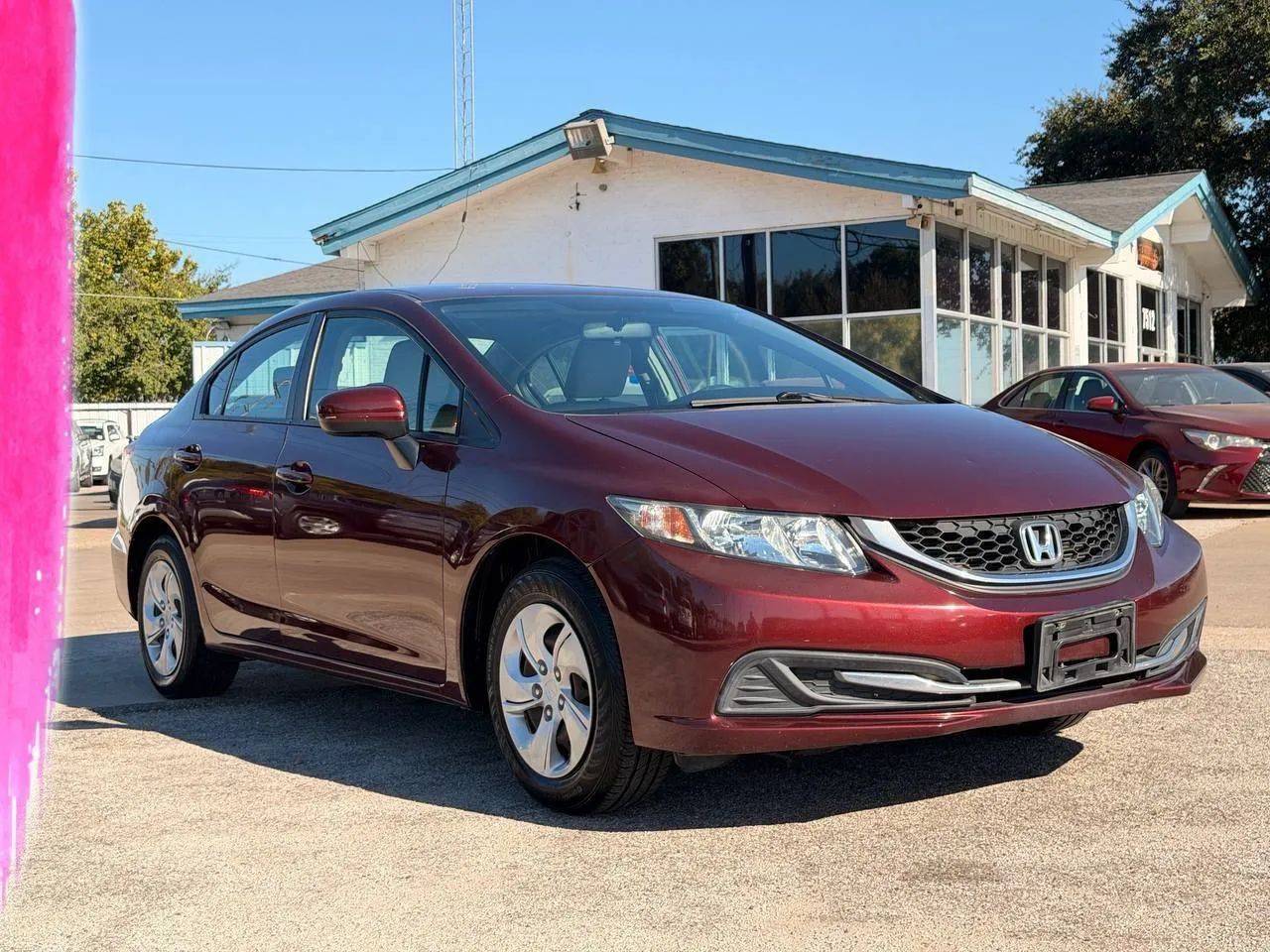 2014 Honda Civic LX — Sedan — 122,519 mi — Dallas, TX