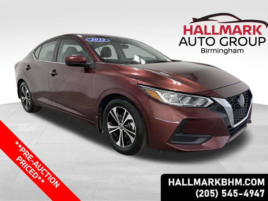 2022 Nissan Sentra SV — Sedan — 30,558 mi — Birmingham, AL