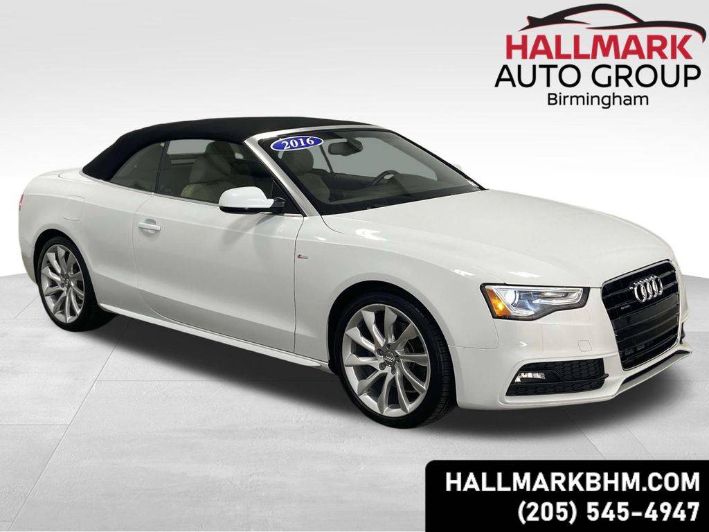 2016 Audi A5 Premium Plus — Convertible — 52,933 mi — Birmingham, AL