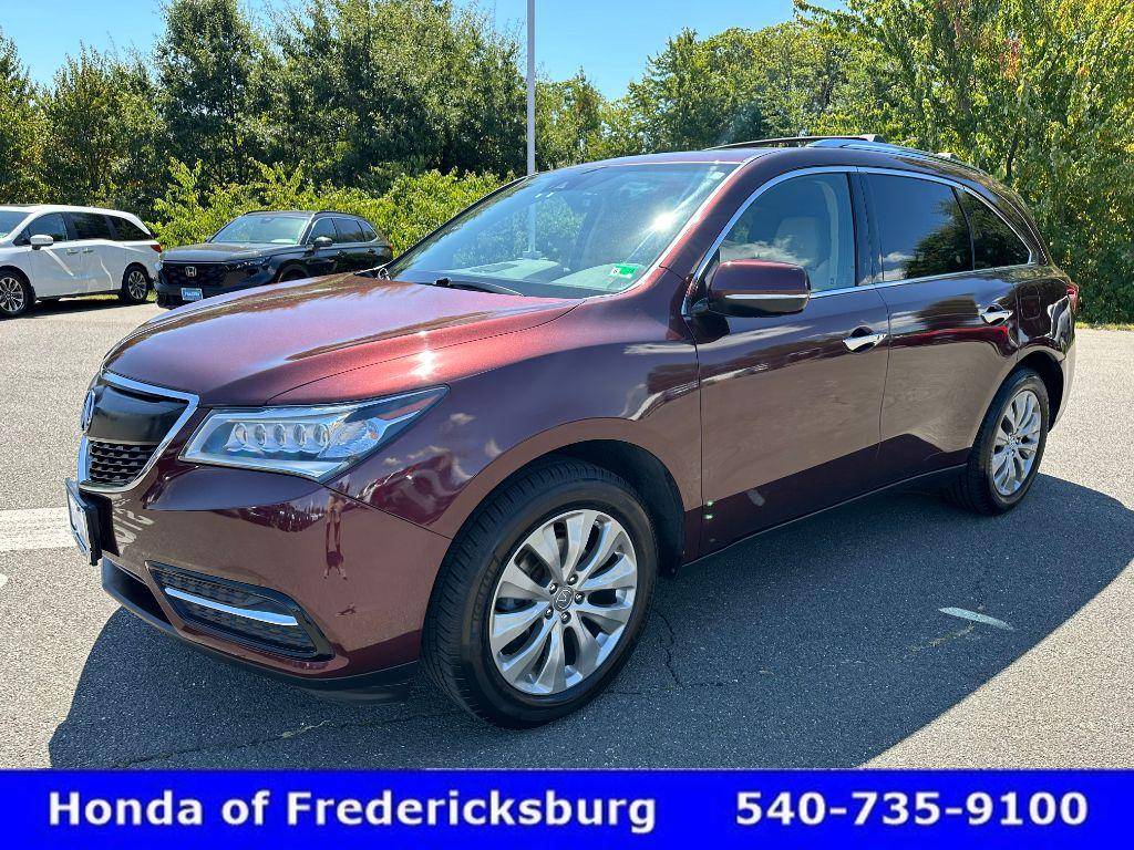 2016 Acura MDX Technology Package with AcuraWatch Plus — SUV — 81,888 mi — Fredericksburg, VA