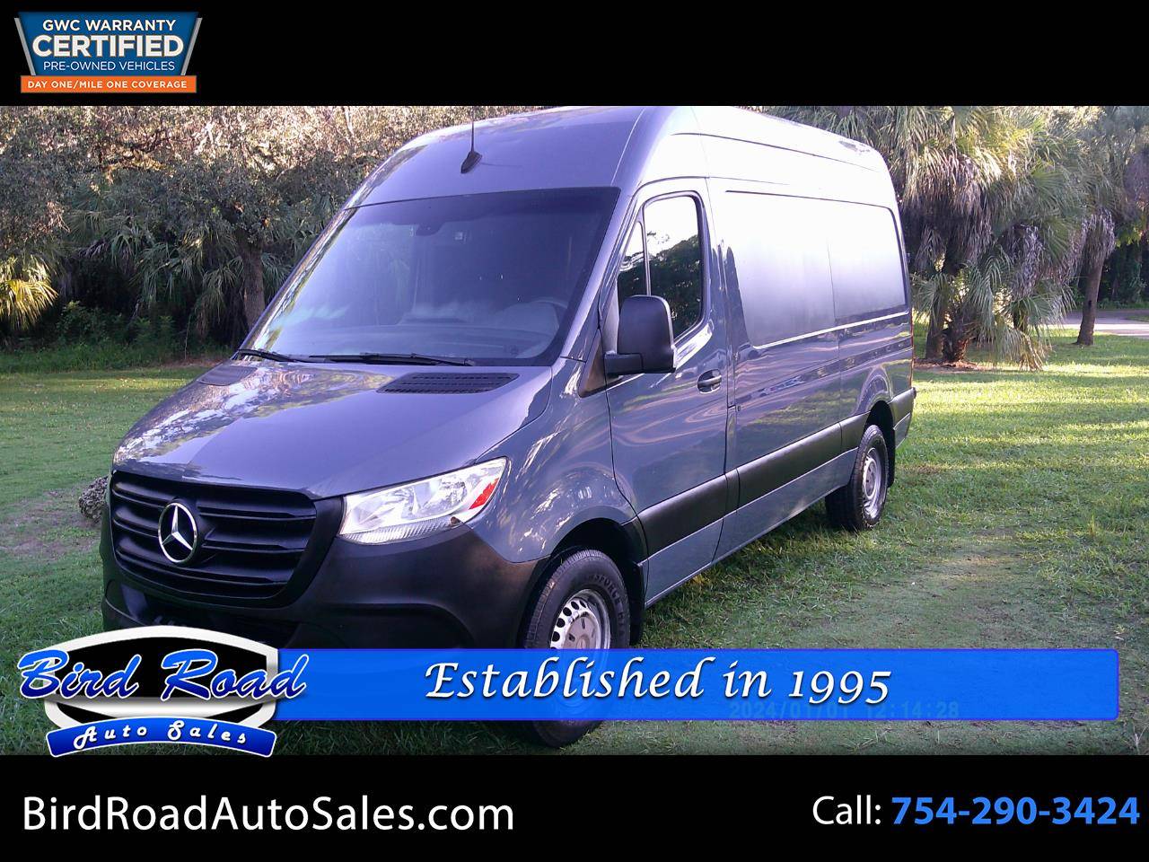2019 Mercedes-Benz Sprinter Cargo Van 2500 — Cargo Van — 103,324 mi — Miami, FL