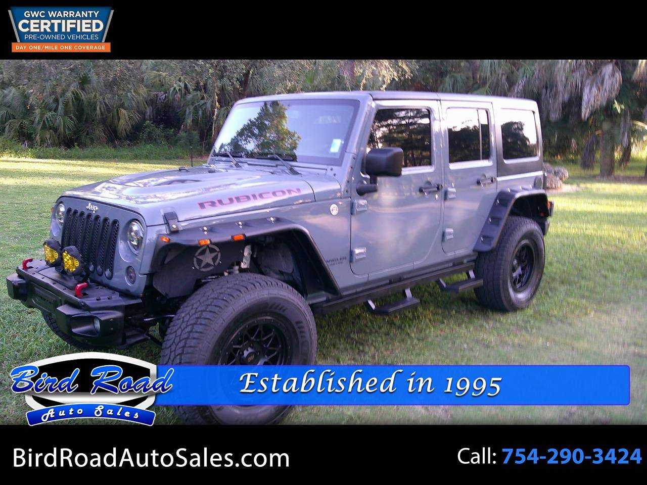 2014 Jeep Wrangler Rubicon X — SUV — 87,963 mi — Miami, FL