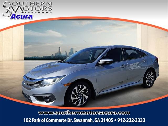 2016 Honda Civic EX — Sedan — 22,389 mi — Savannah, GA